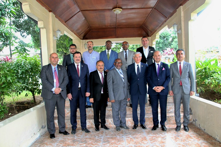 image Relation comoro-turque / La délégation turque reçue par le président Azali Assoumani
